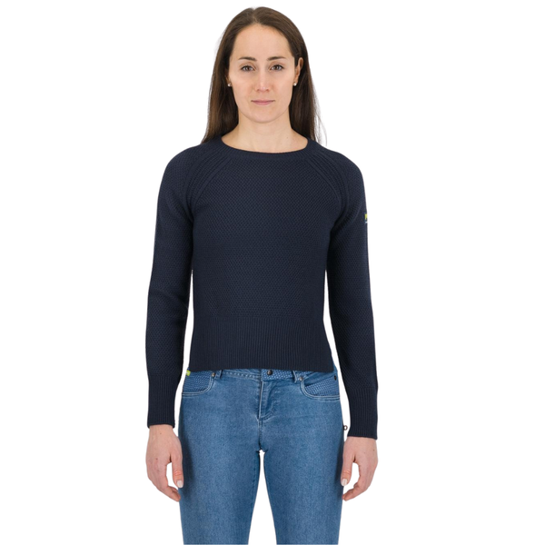 Chandail Col Rond Ermellino - Femme