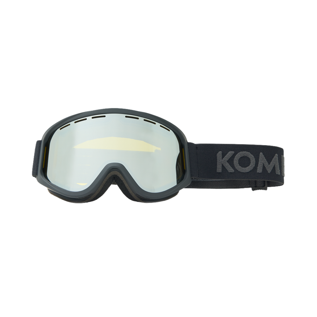 Flash Yellow-Silver Ski Goggles - Unisex