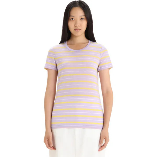 T-shirt Manches Courtes Wave Stripe - Femme