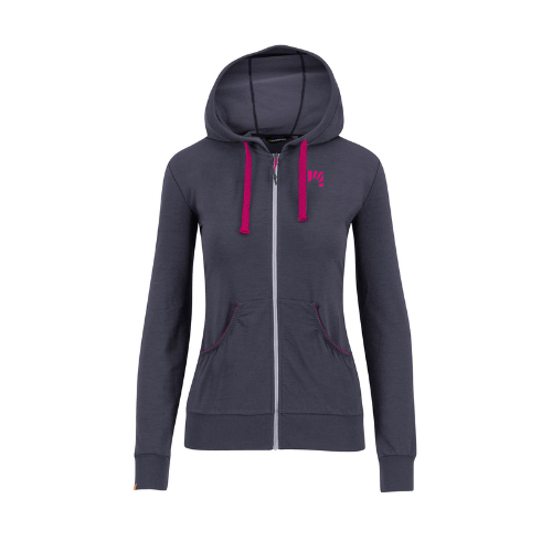 Chandail à Capuchon Coppolo Merino Zip Complet - Femme