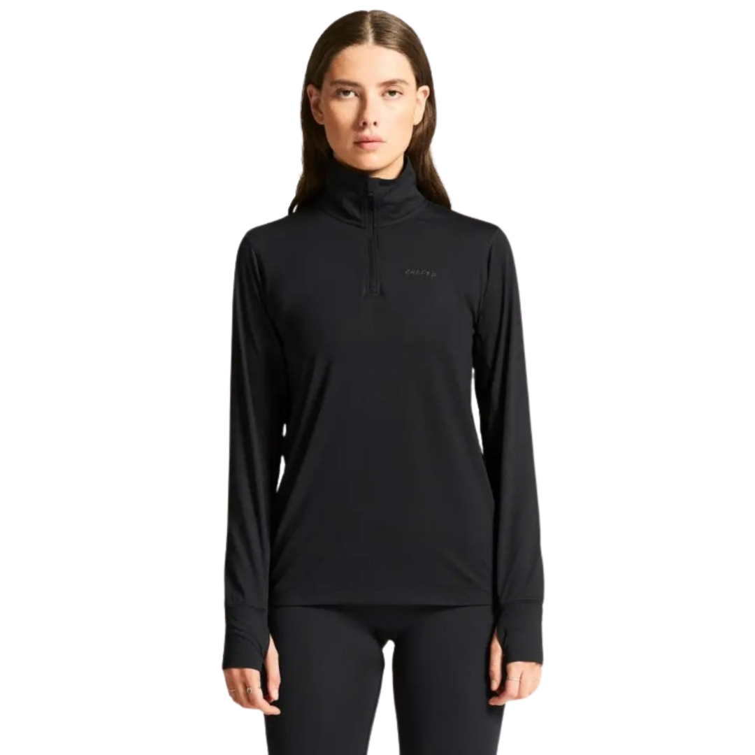 Women's Performance Dry Long-Sleeve Half-Zip Shirt