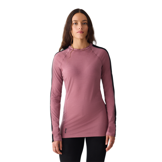 MerinoMIX Active Crew Top Base Layer - Women's