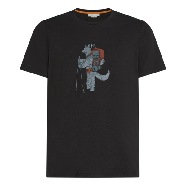 T-shirt Manches Courtes Merino Central Classic Tech Head - Homme