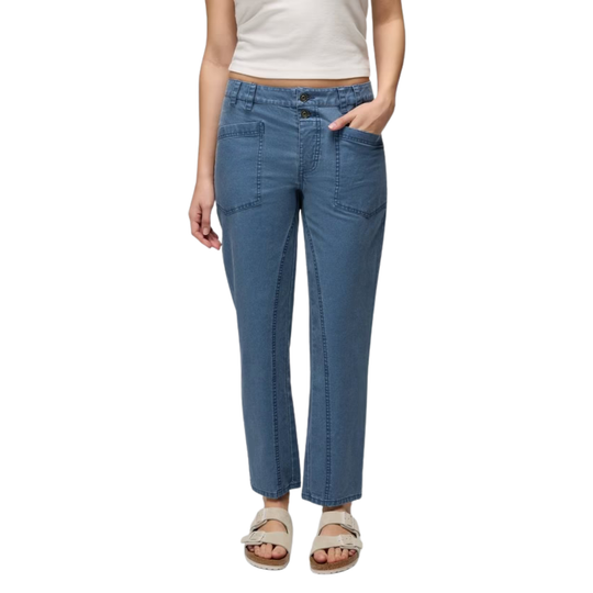 Pantalon Suton Mid Rise - Femme