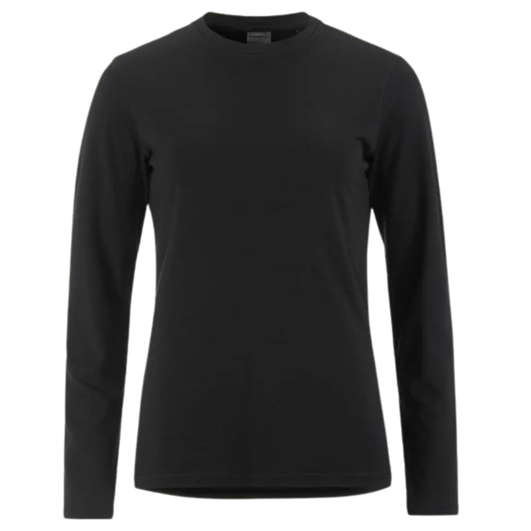 Women's Long-Sleeved Wool Jersey Sweater