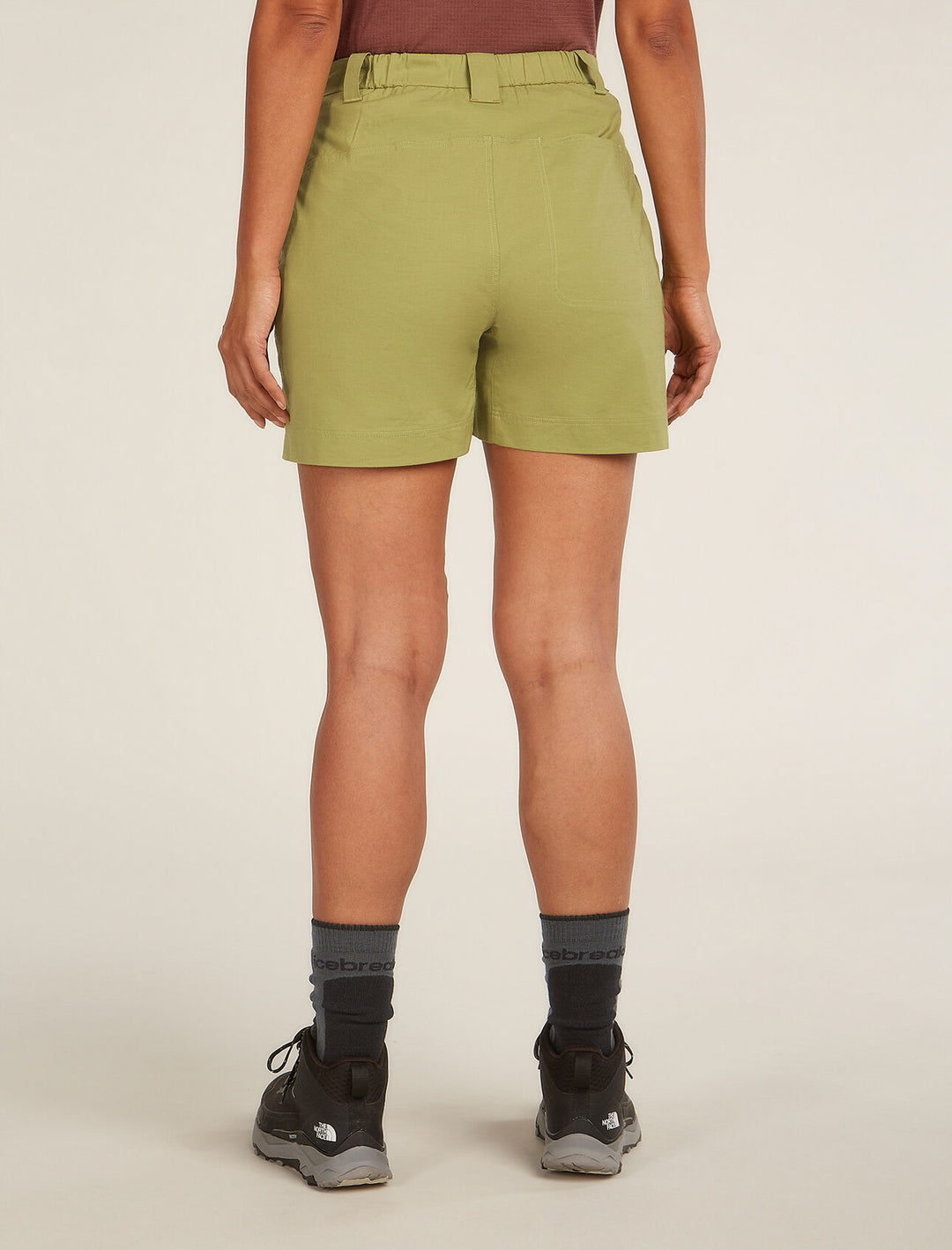 Short Merino Blend Hike Stretch 5" - Femme