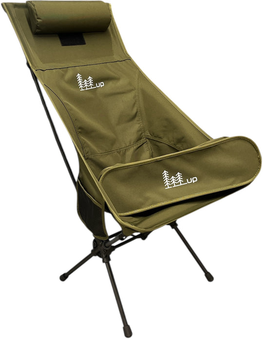 Chaise à haut dossier