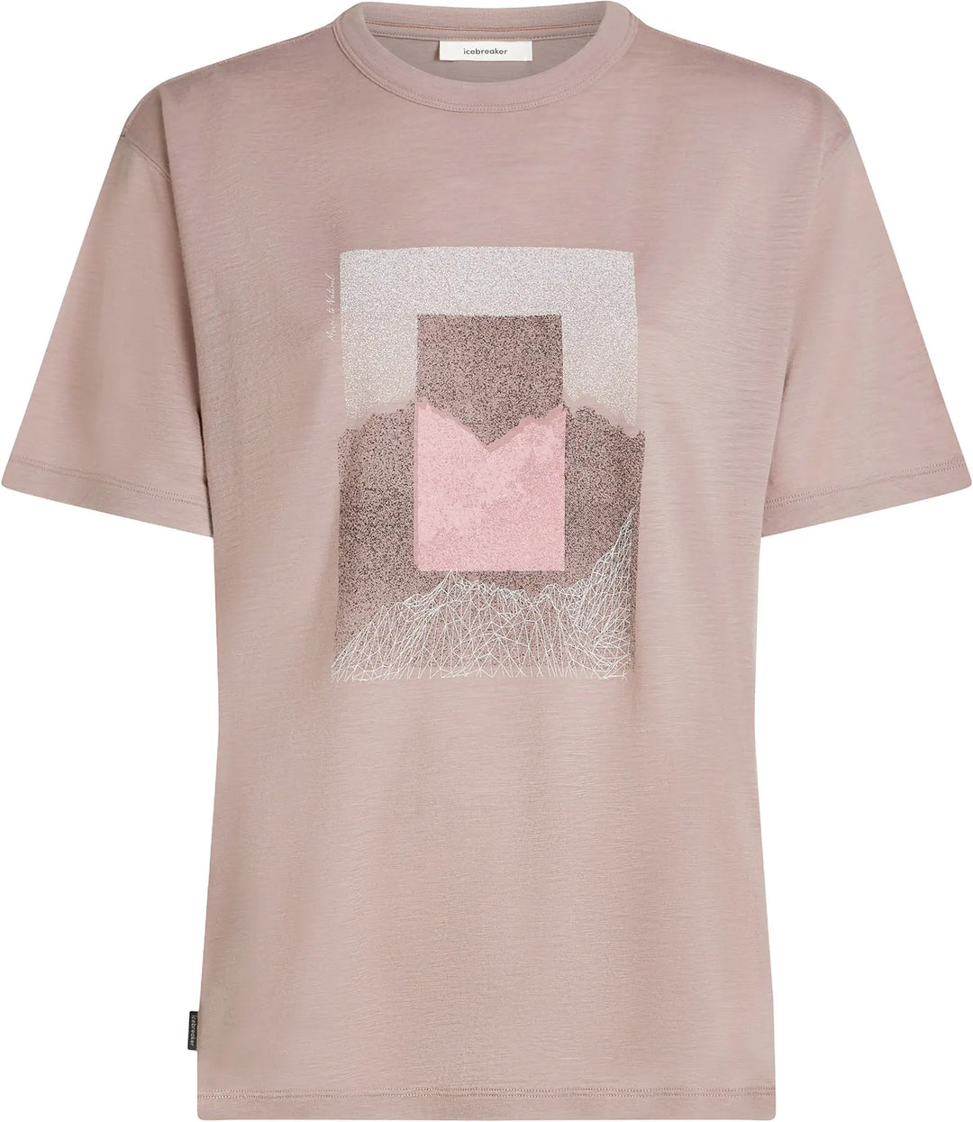 T-shirt Manches Courtes Merino 150 Tech Lite Relaxed Mountain Shift - Femme