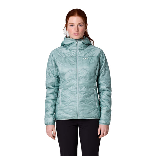 Manteau isolé à capuchon SuperStrand - Femme