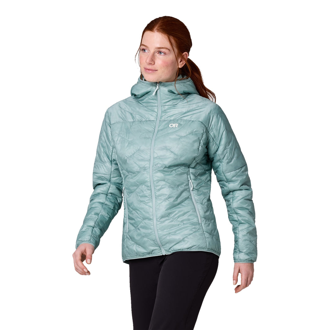Manteau isolé à capuchon SuperStrand - Femme
