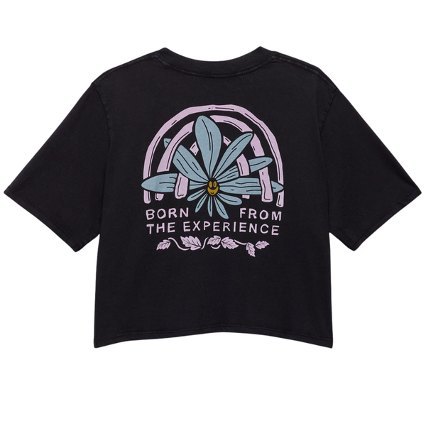 T-shirt manches courtes Everyday Graphic Crop - Femme