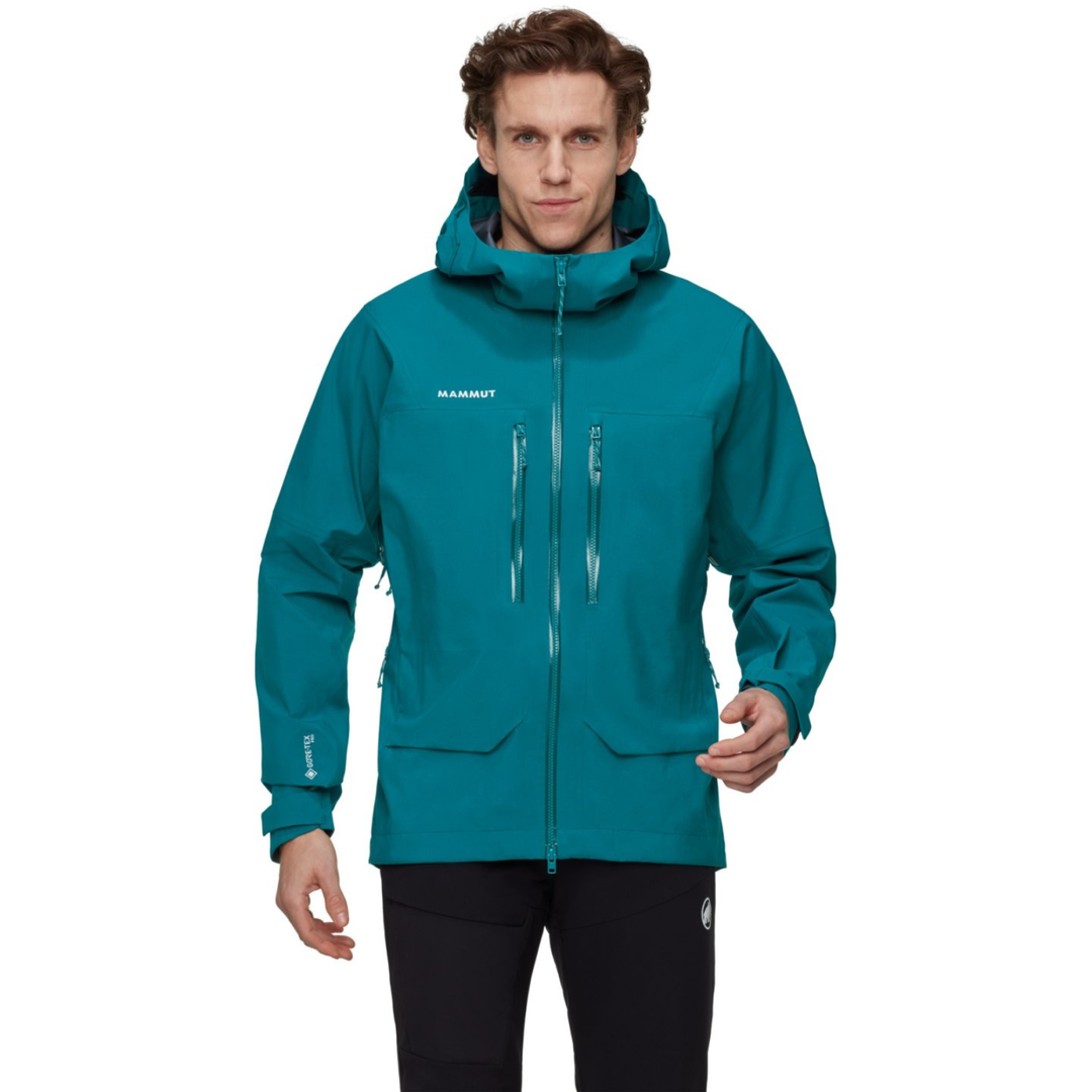 Manteau hardshell à capuchon Crater Pro - Homme