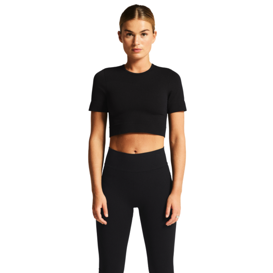 Collective Seamless Short-Sleeve Cropped T-Shirt - Women's
