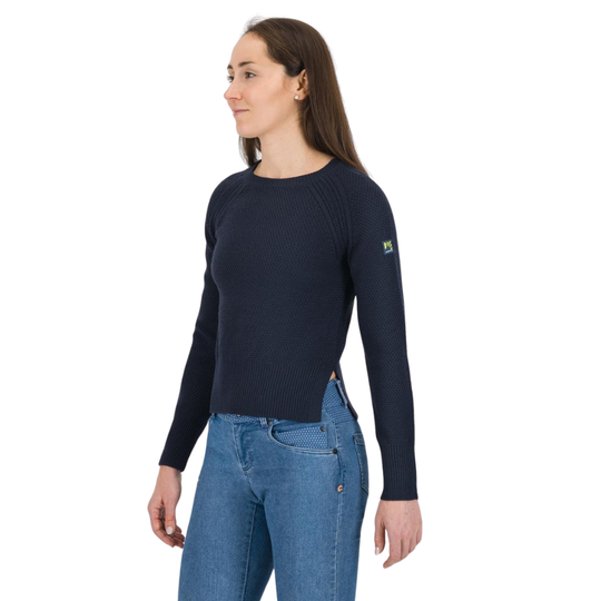 Chandail Col Rond Ermellino - Femme