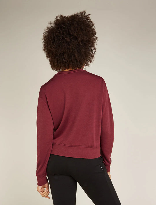 Merino Crush Ls Long Sleeve Sweater - Women