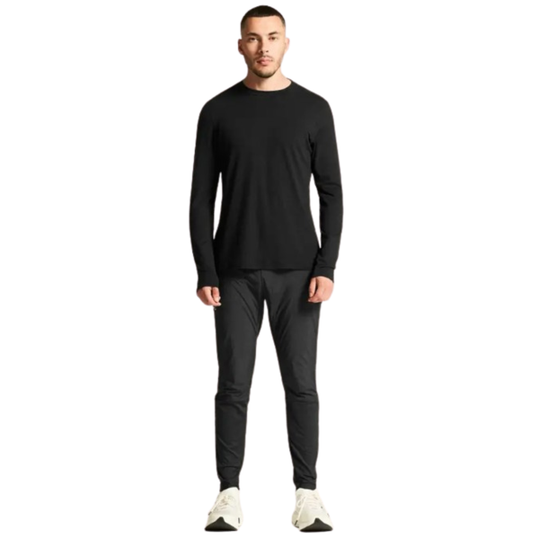 Men's Long-Sleeved Wool Jersey Jumper