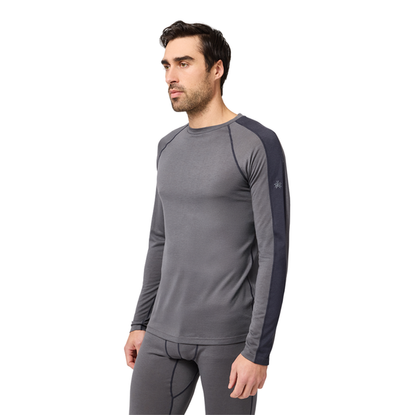 MerinoMIX Active Crew Top Base Layer - Men's