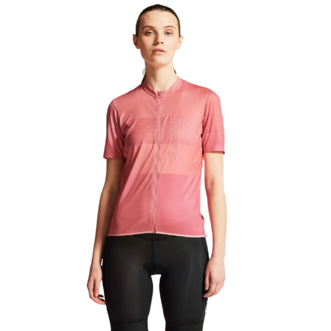 Maillot Vélo Manches Courtes Core Endur Logo - Femme
