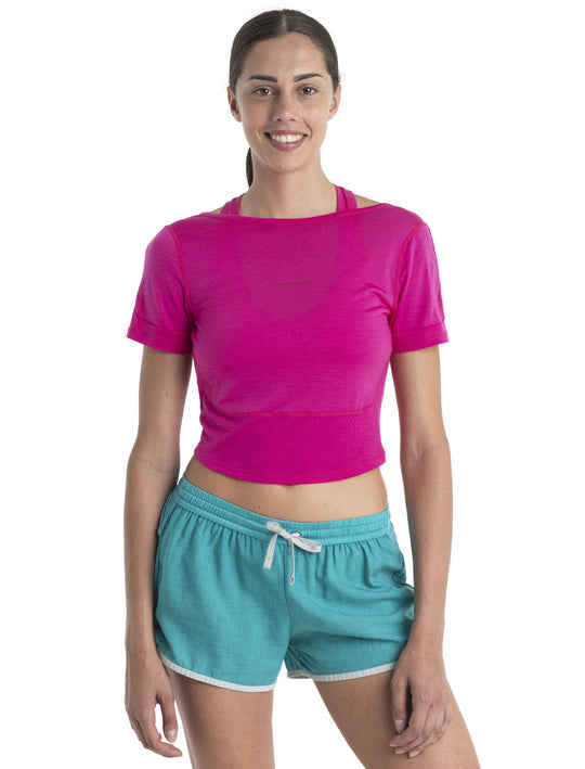Chandail à manches courtes Merino 125 Zoneknit Energy Wind ss Scoop - Femme