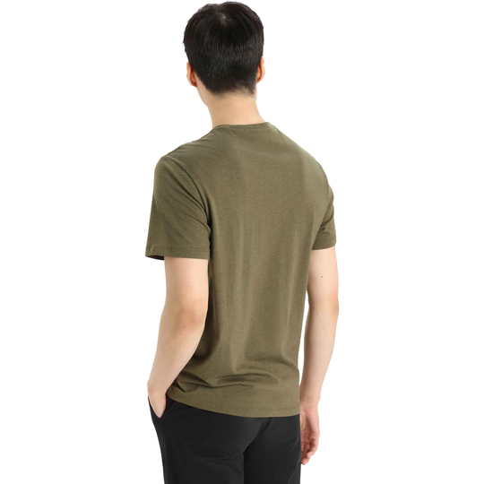 Men's Merino Short-Sleeve T-shirt Central Classic Alps 3D