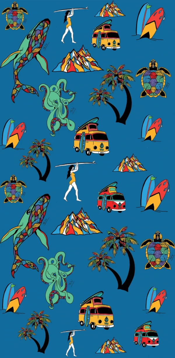 Serviettes en microfibre TIKI (2) 10