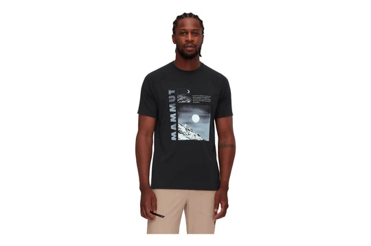 T-shirt Mountain Day and Night - Homme