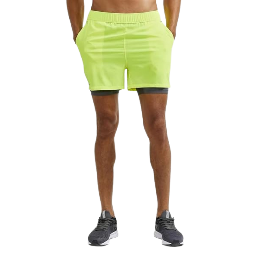 Men's 2-in-1 ADV Essence Stretch Running Shorts
