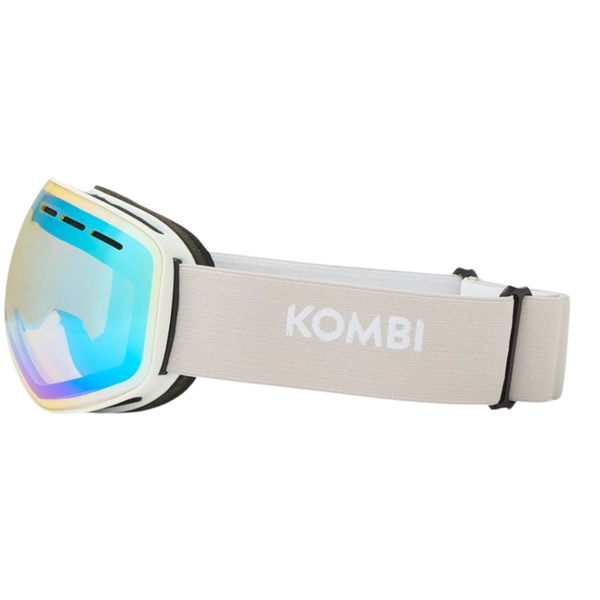 Storm Yellow-Ice Blue Ski Goggles - Unisex
