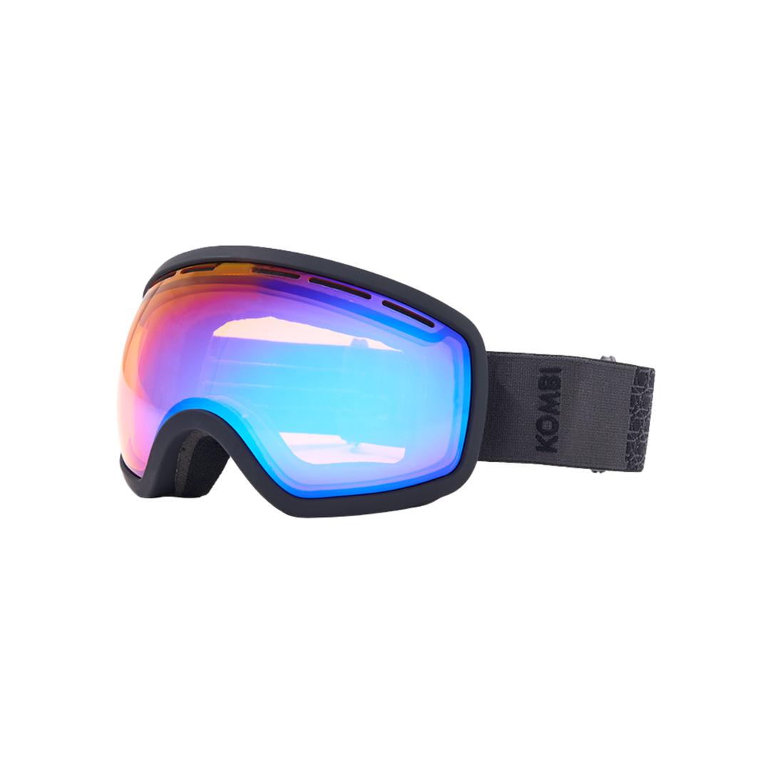 Curve Orange-Blue Ski Goggles - Unisex