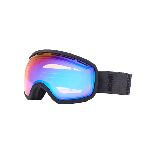 Curve Orange-Blue Ski Goggles - Unisex