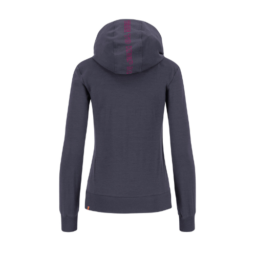 Chandail à Capuchon Coppolo Merino Zip Complet - Femme