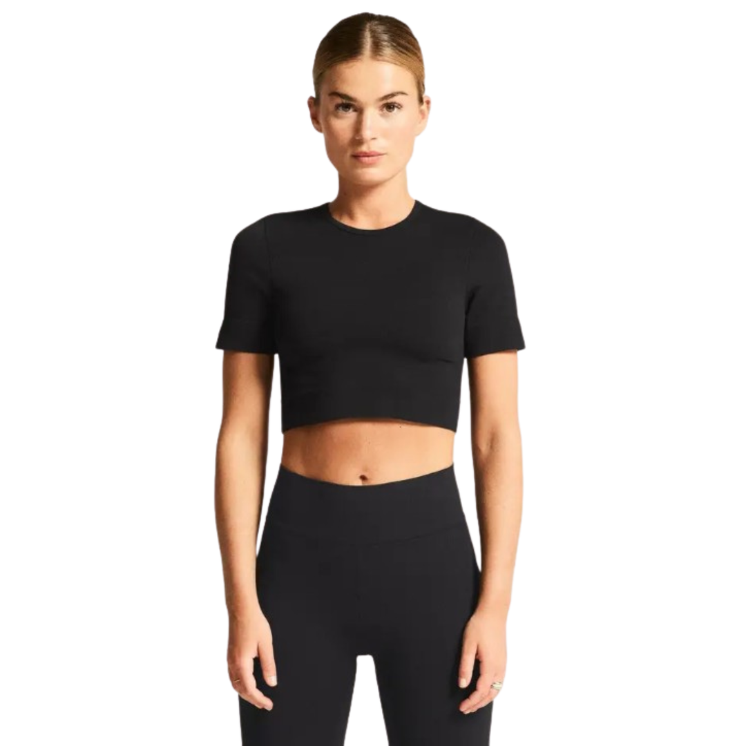 Collective Seamless Short-Sleeve Cropped T-Shirt - Women's