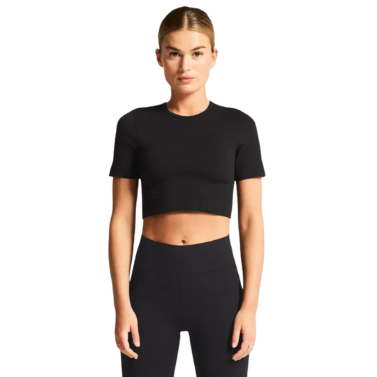 Collective Seamless Short-Sleeve Cropped T-Shirt - Women's