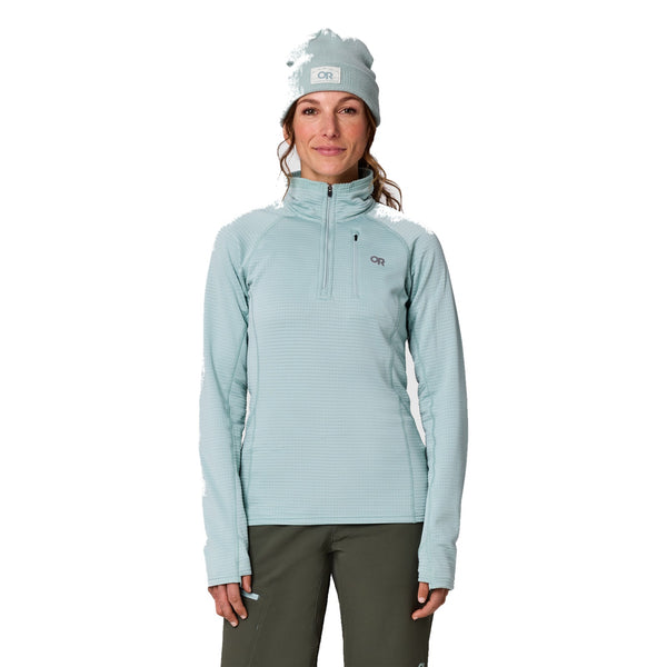 Vigor Grid Fleece Quarter Zip - Women's