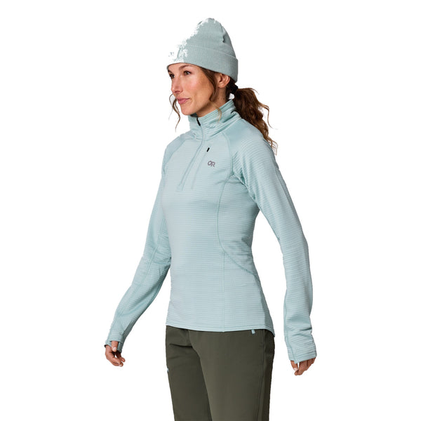 Vigor Grid Fleece Quarter Zip - Women's