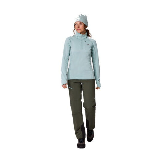 Chandail polaire Vigor Grid Quarter Zip - Femme