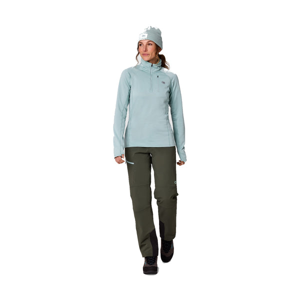 Vigor Grid Fleece Quarter Zip - Women's