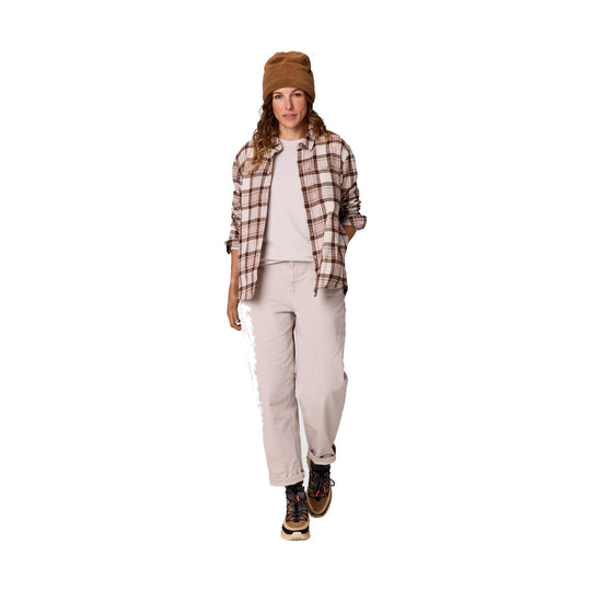 Chemise en flanelle Feedback Twill - Femme