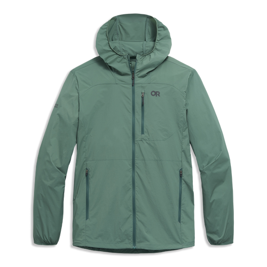 Manteau à capuchon Shadow Wind - Homme - Malachite