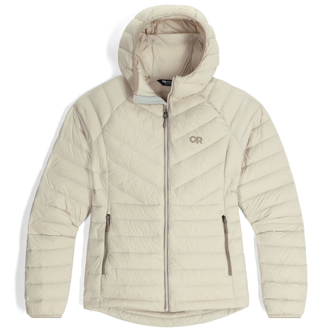 Manteau en duvet à capuchon Transcendent - Femme - Oyster