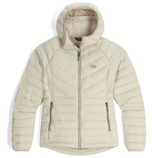 Manteau en duvet à capuchon Transcendent - Femme - Oyster