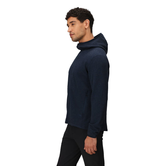 Manteau à capuchon polaire Crescent Full Zip - Homme - Dark Navy