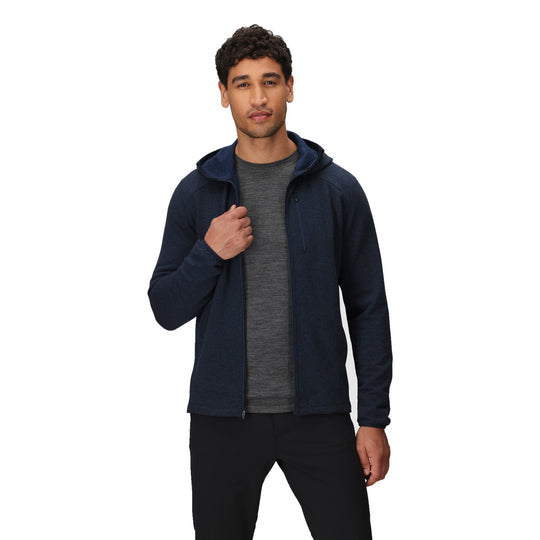Manteau à capuchon polaire Crescent Full Zip - Homme - détail