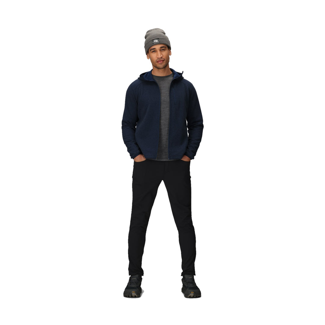Manteau à capuchon polaire Crescent Full Zip - Homme - détail