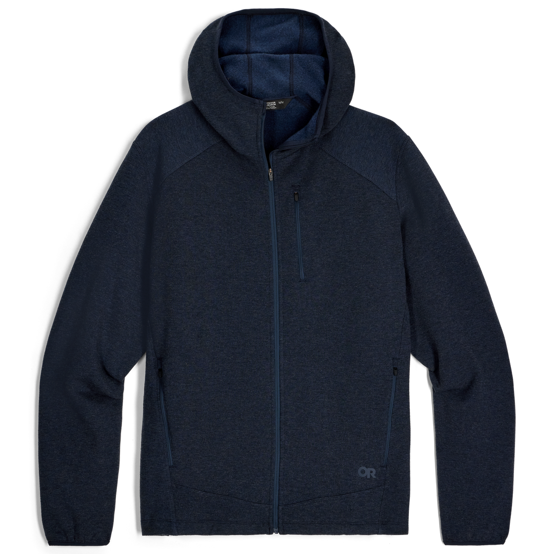 Manteau à capuchon polaire Crescent Full Zip - Homme - Dark Navy