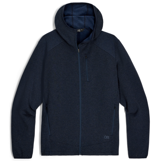 Manteau à capuchon polaire Crescent Full Zip - Homme - Dark Navy