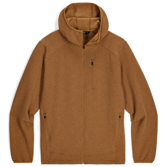 Manteau à capuchon polaire Crescent Full Zip - Homme - Bronze