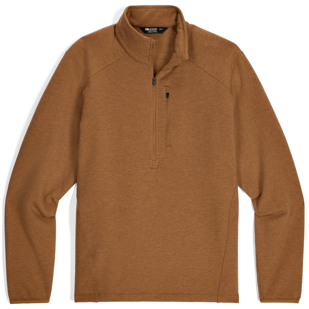 Chandail polaire Crescent Half Zip - Homme - Bronze