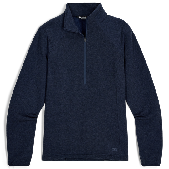 Chandail polaire Crescent Half Zip - Femme - Dark Navy
