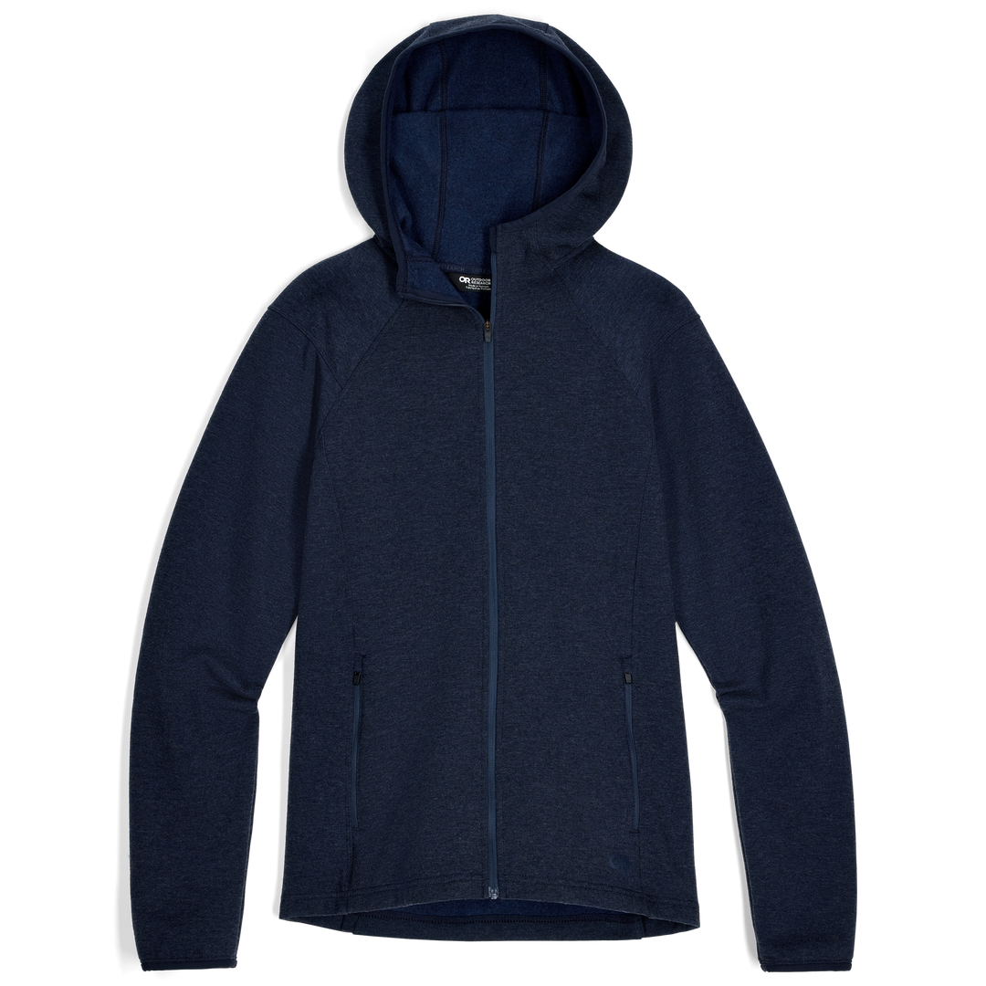 Manteau à capuchon polaire Crescent Full Zip - Femme - Dark Navy